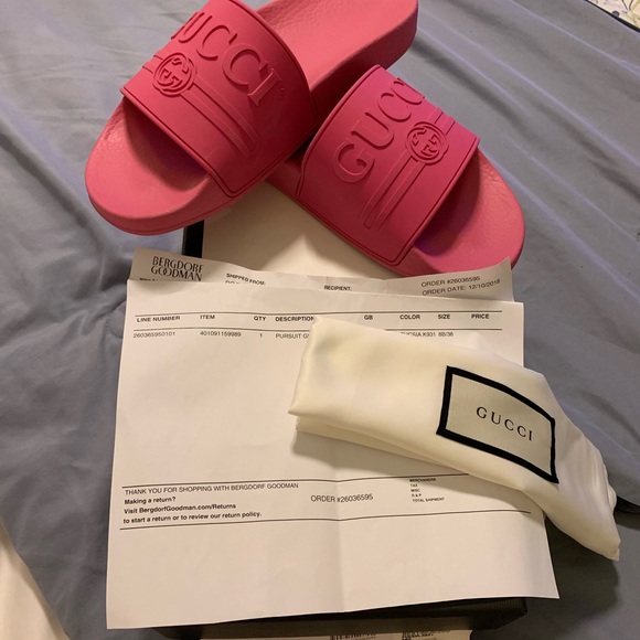 bergdorf goodman gucci slides